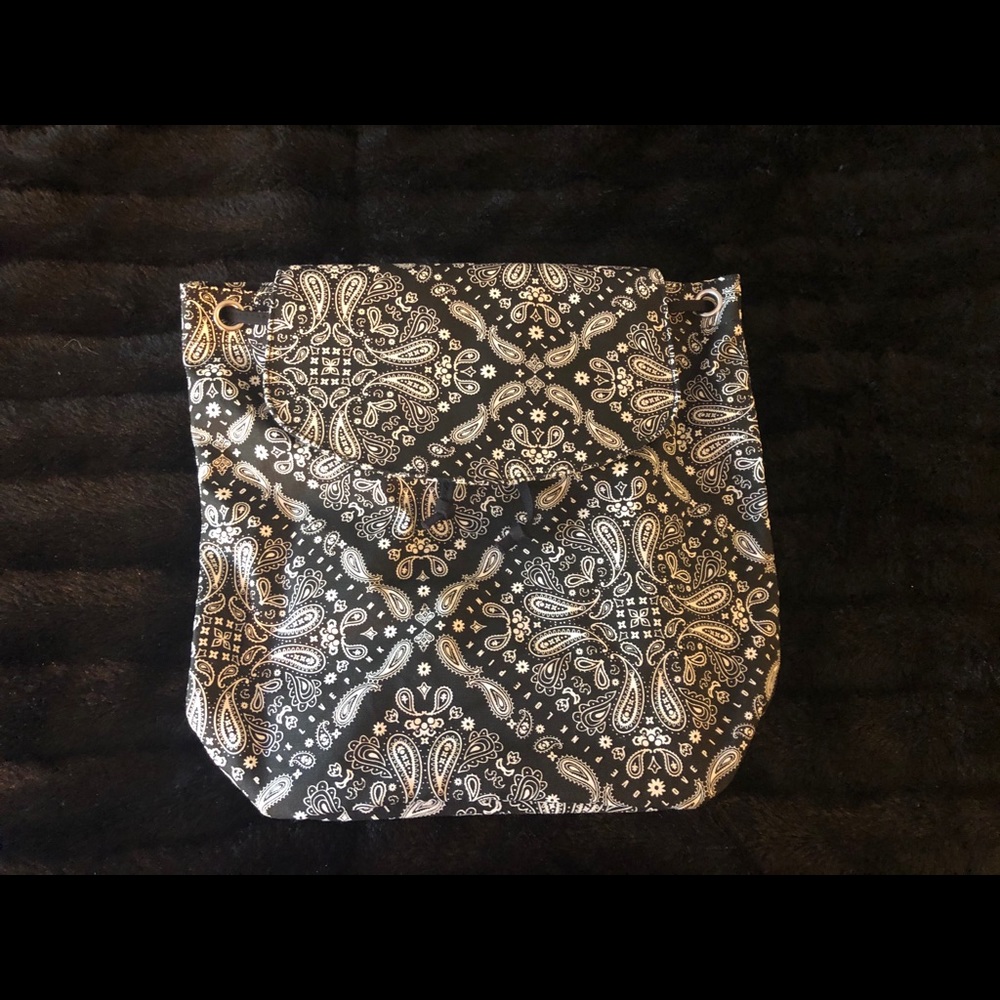 Victoria’s Secret PINK Black Pattern Mini Backpack